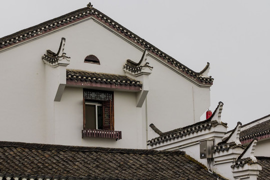 徽派建筑攝影圖