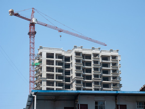建設(shè)中的家居建筑