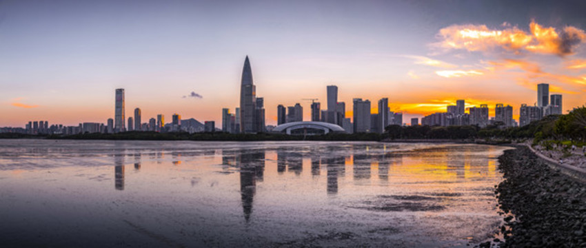 深圳灣全景
