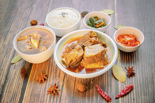 牛排蘿卜湯套餐