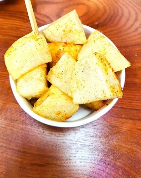 炸土豆塊