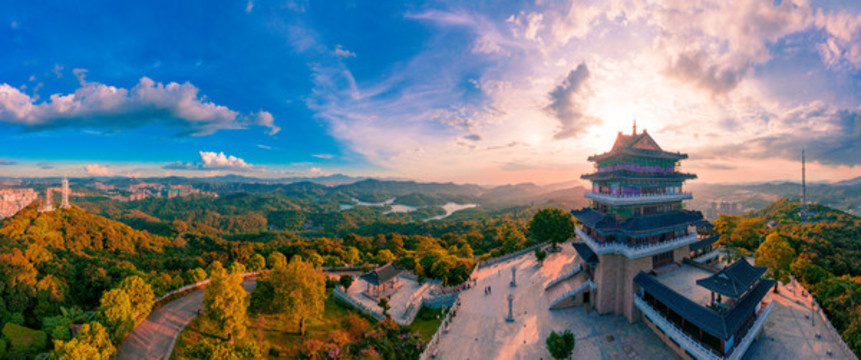 惠州高榜山與紅花湖風(fēng)景區(qū)