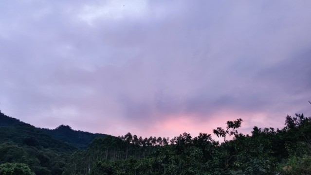 晚霞