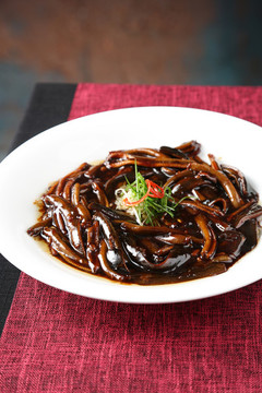 響油鱔絲