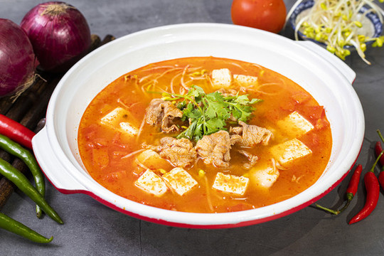 水煮牛肉豆腐