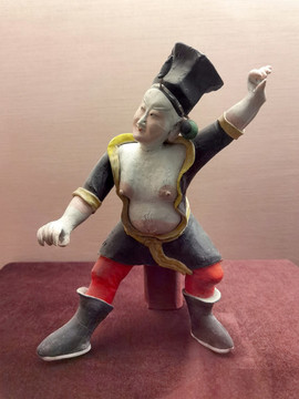 泥塑武松泥塑