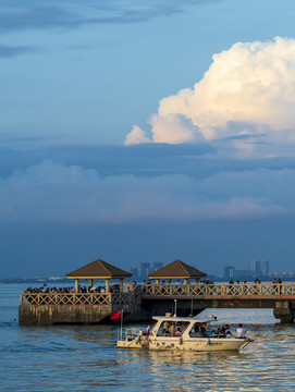藍(lán)色海景風(fēng)光