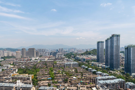 福建省福州市城市建筑風光