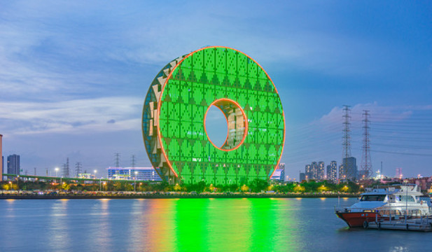 綠色廣州圓大廈