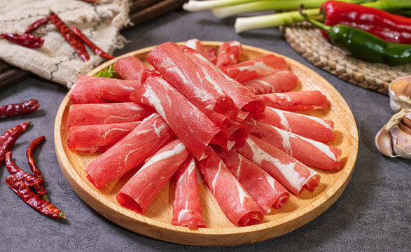 雪花牛肉