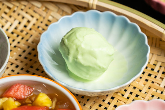 抹茶冰淇淋