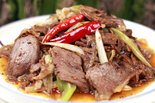 蔥燒羊肉