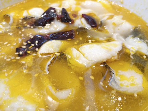 酸菜魚(yú)食材