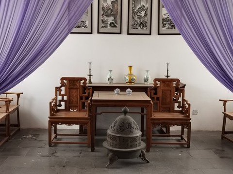 蘅蕪苑內(nèi)部陳設(shè)