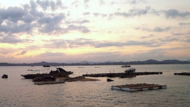 海灣海洋港口