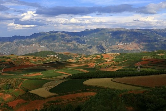 云南紅土地田園