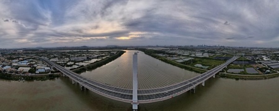 菊花灣大橋全景
