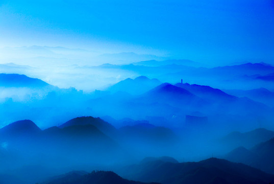 遠山藍