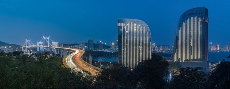 廈門海滄大橋夜景