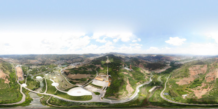 錦屏山公園全景圖
