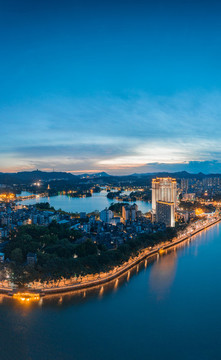 惠州西湖夜景