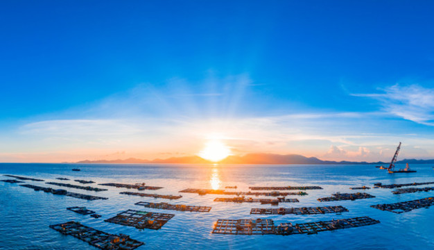 廣東陽江海陵島落日