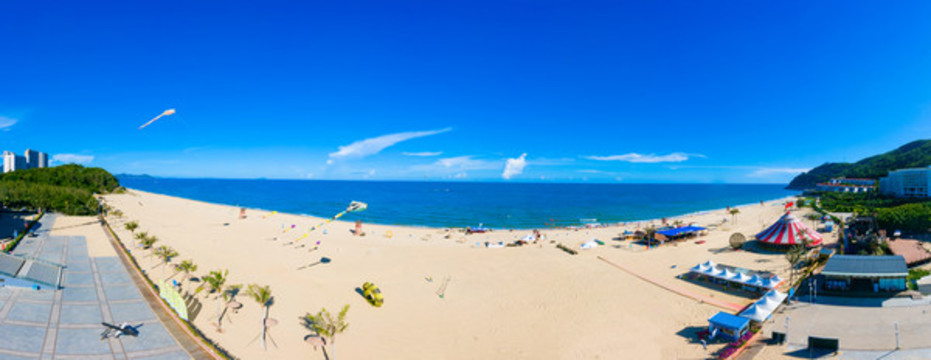 陽江海陵島十里銀灘