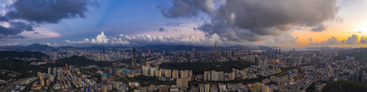 深圳中心區(qū)全景