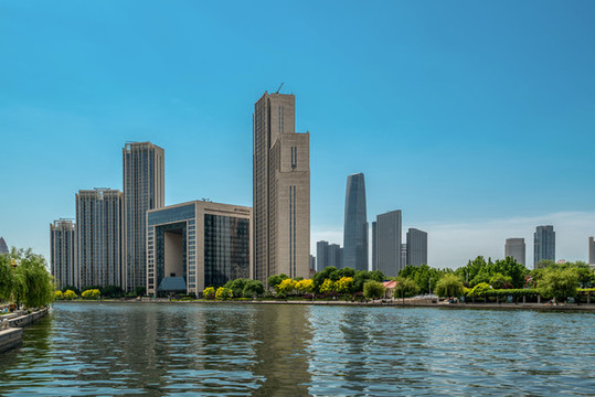 天津金融中心城市風(fēng)光