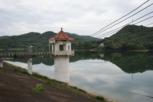水庫倒影