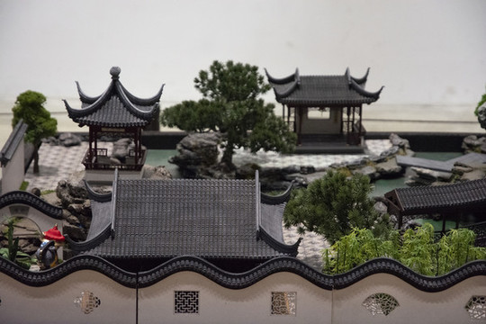 園林建筑微縮景觀