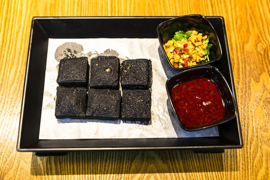 坡子街火宮殿小吃非遺臭豆腐