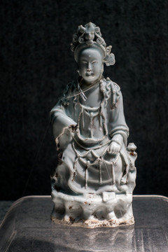元代影青觀音像