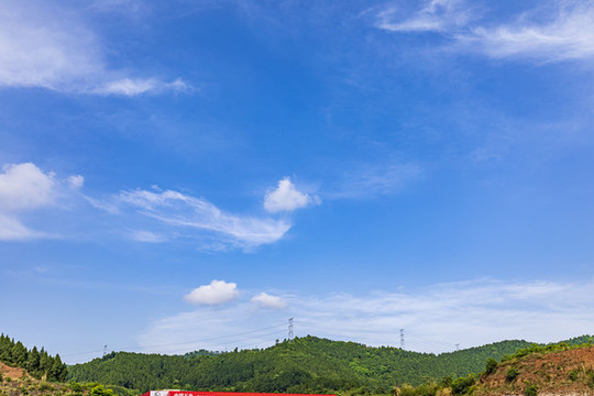 藍(lán)天白云
