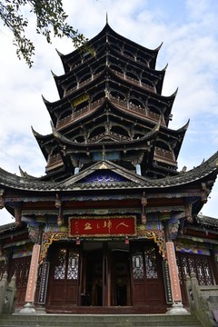 都江堰玉壘閣