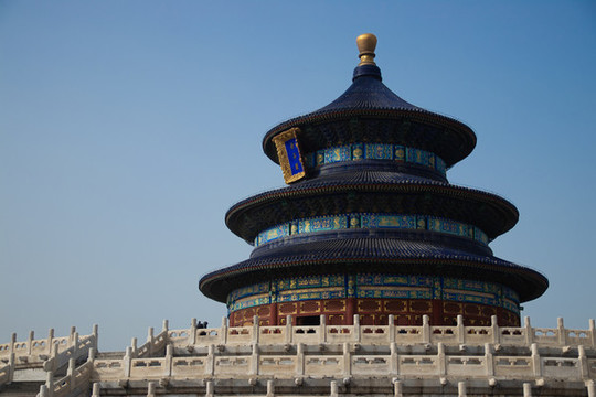 天空下的北京天壇公園