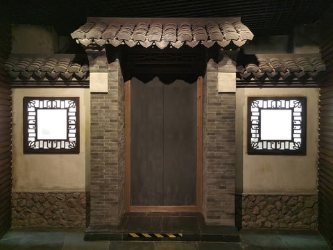 老上海弄堂石庫(kù)門(mén)