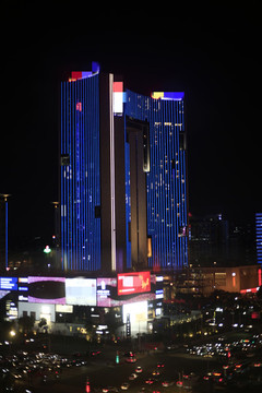 高樓大廈夜景