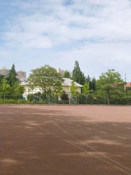 夏天的操場