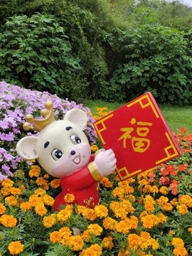 兔子雕像
