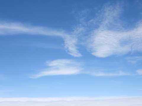空中白云藍(lán)天