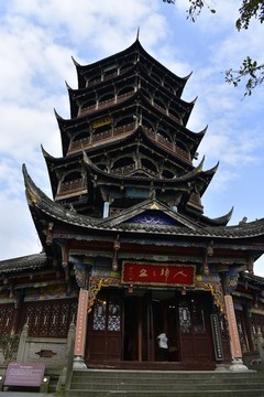 都江堰玉壘閣