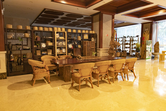 酒店大廳休息區(qū)