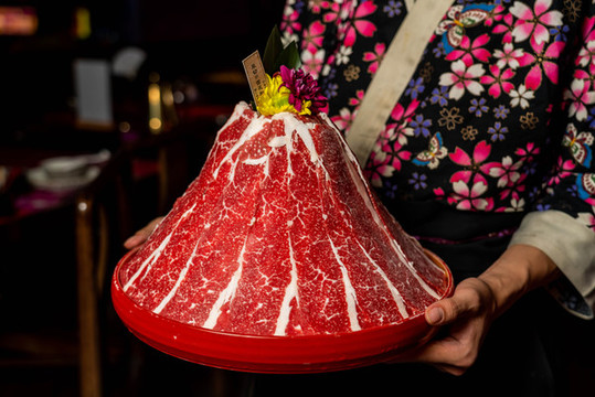 雪花牛肉