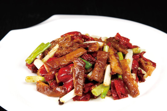 干椒皮炒肥腸