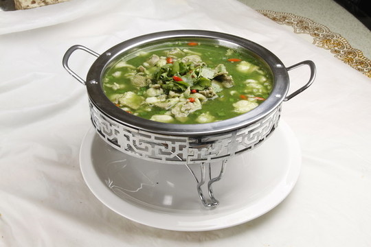 韭花羊肉豆腐