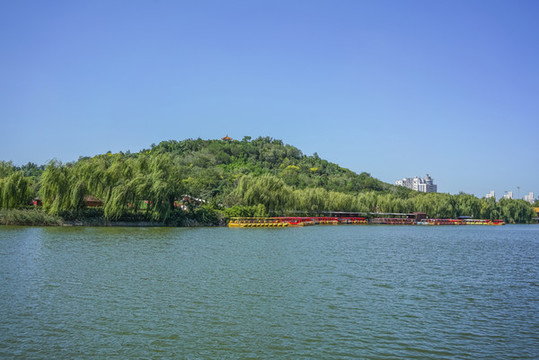 天津南翠屏公園高清大圖