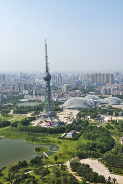 航拍佛山禪城