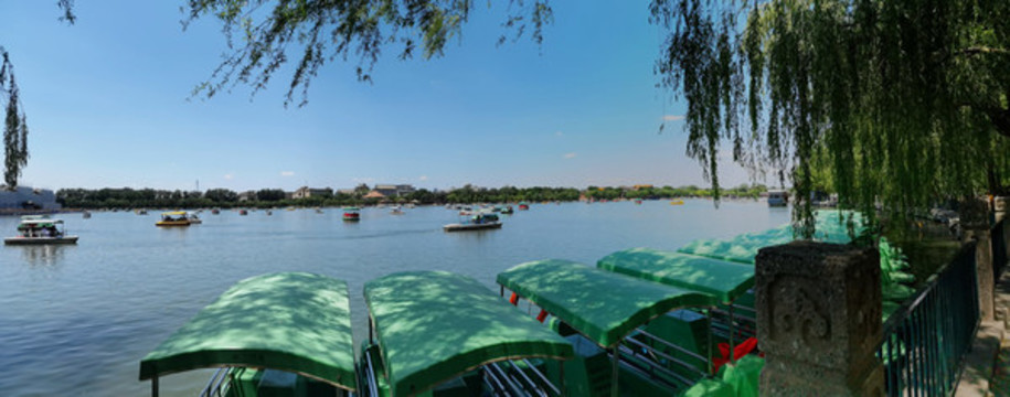 北海公園水上蕩舟