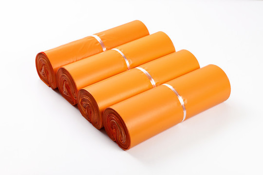 橙色的環(huán)保袋子
